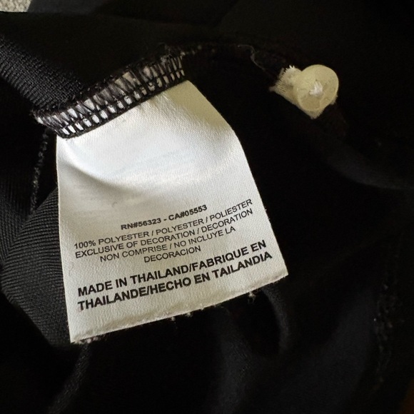 Nike Black Sleeveless Polo Top - Picture 5 of 5